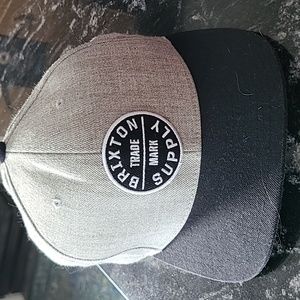 Mens Edmonton Oilers x Brixton snap back hat